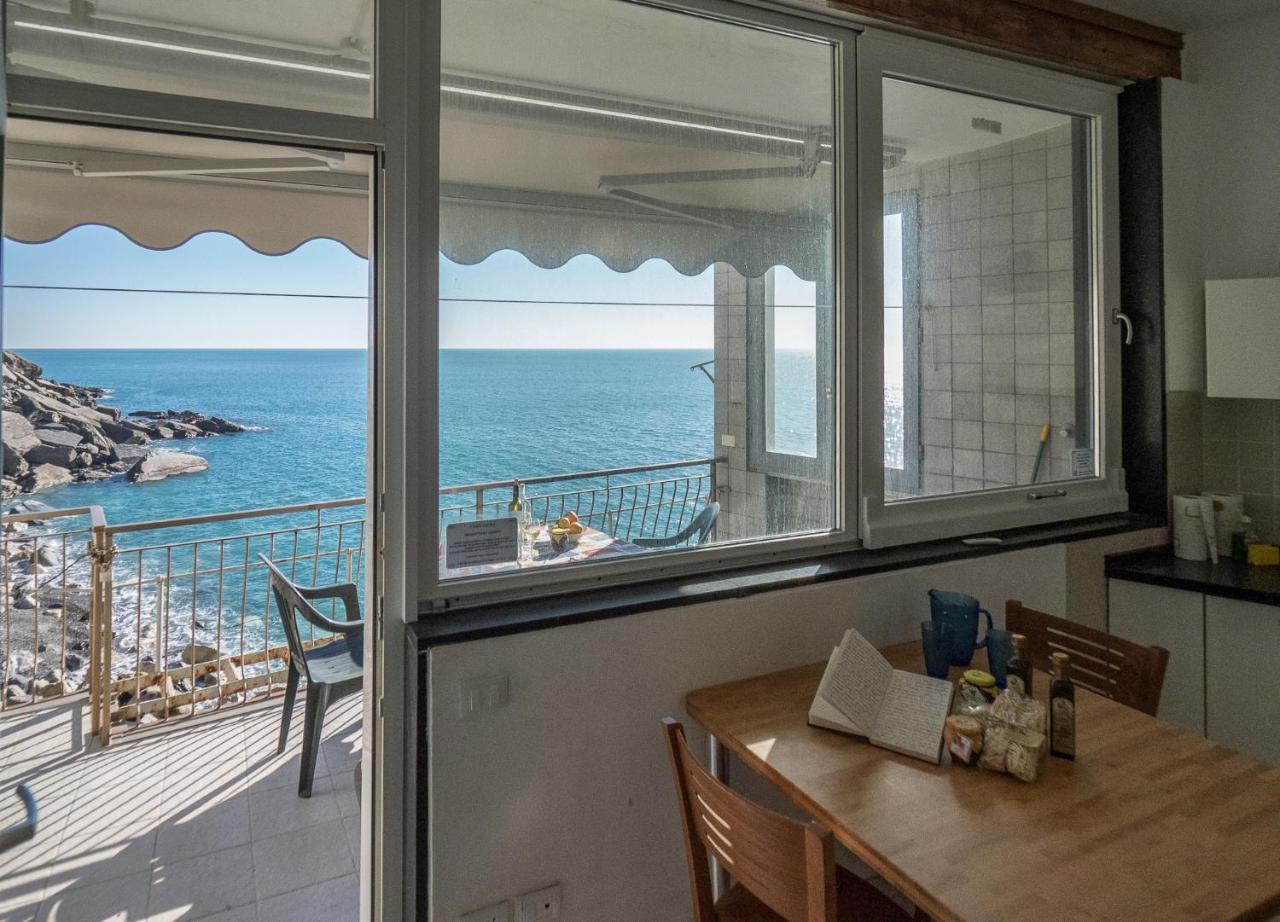 Unda De Ma Sea View Terrace Apartment Vernazza Buitenkant foto